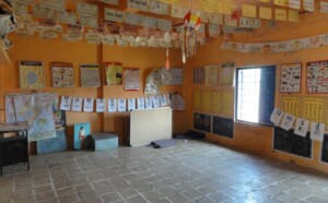 Very spacious and airy classrooms.