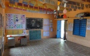 Very spacious and airy classrooms.