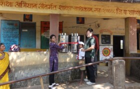Launching clean drinking water project - storage, filtration, chlorination... 