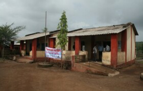 School - and its two classrooms