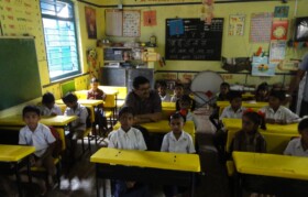Team Suhrid visiting Topalepada school