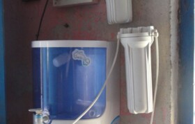 Water filter for drinking water