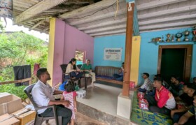 Team at Janathepada - shoes and protein powder distribution